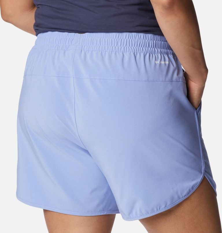 Women's Columbia Bogata Bay Stretch Shorts Light Blue | Plus Size CA-I045A